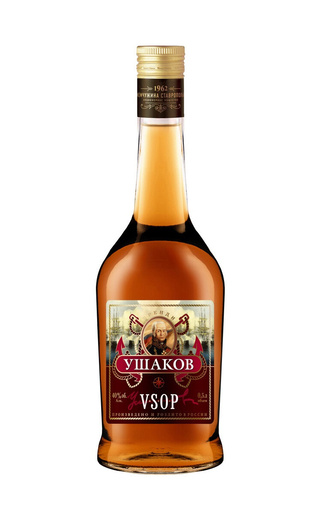 Бренди Ушаков VSOP Ординарный 0,5 л