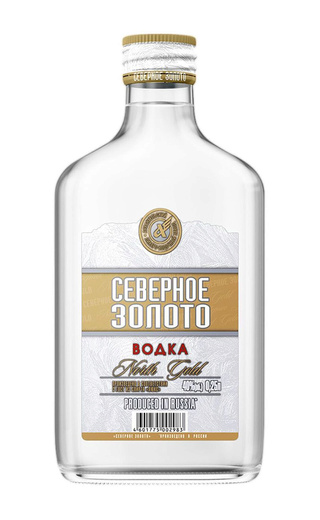 Северное Золото 0.25 л фото водка North Gold 0,25 л