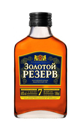 Коньяк Золотой Резерв 7 лет 0,1 л