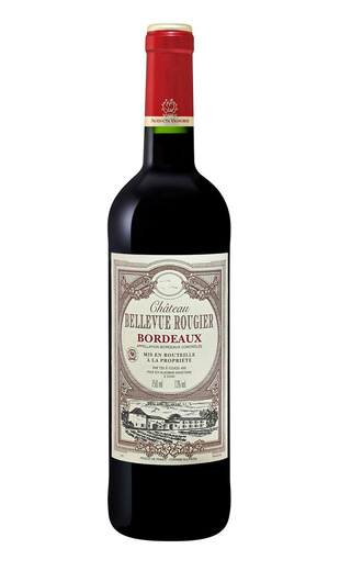 Вино Chateau Bellevue Rougier Bordeaux 2019 0,75 л