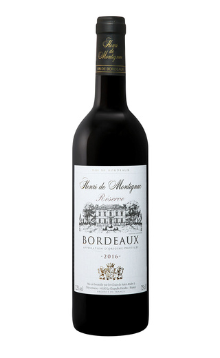 Ле Ше де Сен Андре Анри де Монтиньяк Резерв 2016 0.75 л фото вино Les Chais de Saint Andre Henri de Montignac Reserve 2016 0,75 л