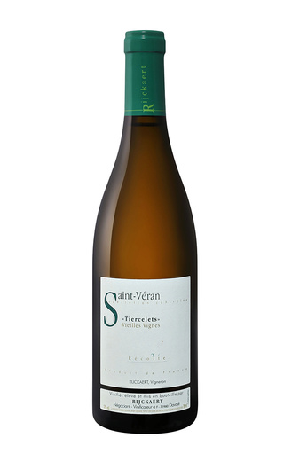Домен Райкарт Сен-Веран Терселе Вьей Винь 2019 0.75 л фото вино Domaine Rijckaert Saint-Veran Tiercelets Vieilles Vignes 2019 0,75 л