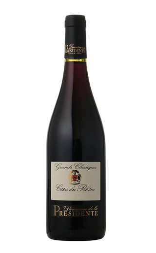 Домен де ля Президант Кот дю Рон Руж 2020 0.75 л фото вино Domaine de la Presidente Cotes du Rhone Rouge 2020 0,75 л