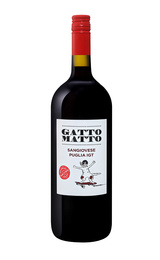 Вино Villa degli Olmi Gatto Matto Sangiovese Puglia 2020 1,5 л