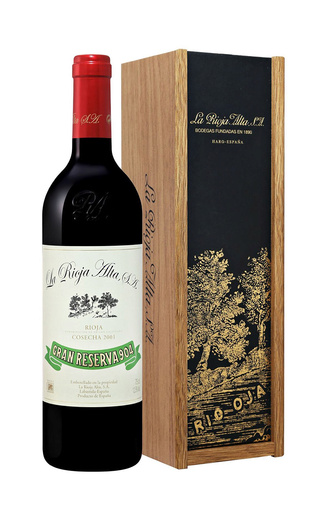 Ла Риоха Альта Гран Резерва 904 2001 0.75 л фото вино La Rioja Alta Gran Reserva 904 2001 0,75 л