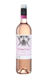 Вино Cuatro Rayas Organic Tempranillo Rose Rueda 2020 0,75 л