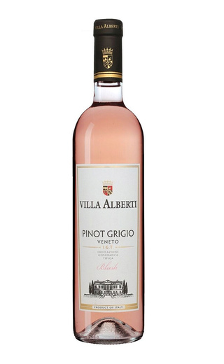 Вилла Альберти Пино Гриджо Венето Блаш 2020 0.75 л фото вино Villa Alberti Pinot Grigio Veneto Blush 2020 0,75 л