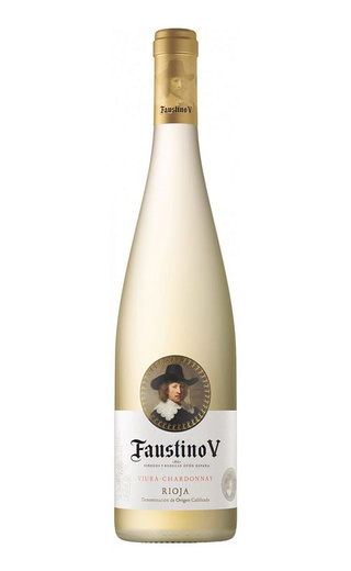 Фаустино V Виура Шардоне 2020 0.75 л фото вино Faustino V Viura Chardonnay 2020 0,75 л