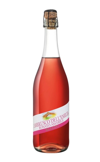 Контри Спуманти Ламбруско Риальто Розато 0.75 л фото игристое вино Contri Spumanti Lambrusco Rialto Rosato 0,75 л