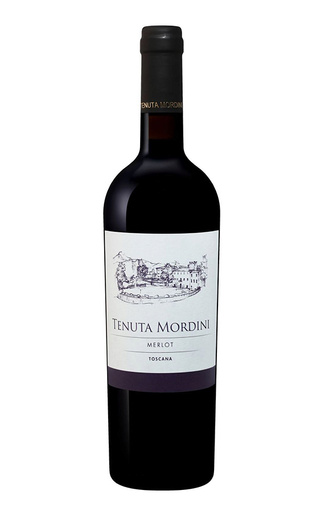 Тенута Мордини Мерло Тоскана 2018 0.75 л фото вино Tenuta Mordini Merlot Toscana 2018 0,75 л