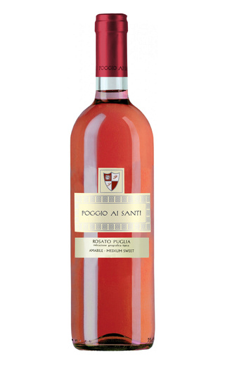 Тинацци Пулия Поджо Ай Санти Росато Полусладкое 0.75 л фото вино Poggio Ai Santi Rosato Medium Sweet 0,75 л