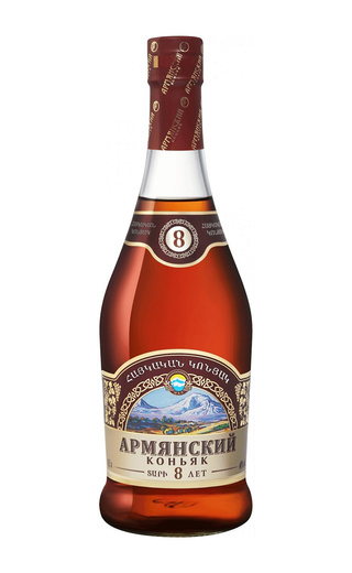 МАП Армянский Коньяк 8 лет 0.5 л фото коньяк MAP Armenian Brandy 8 Years Old 0,5 л