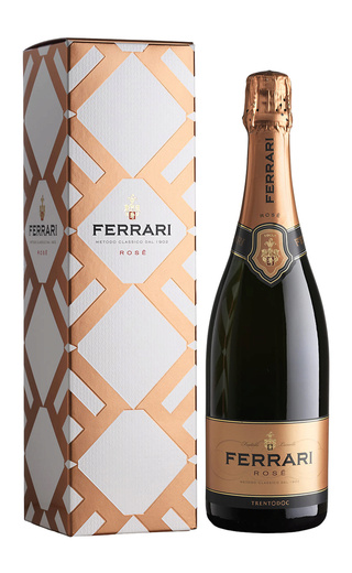 Феррари Розе Брют 0.75 л фото игристое вино Ferrari Rose Brut 0,75 л