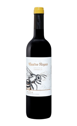 Органическое вино Cuatro Rayas Tempranillo Roble Organic Rueda 2019 0,75 л
