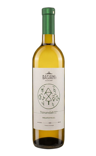 Басиани Цинандали 2020 0.75 л фото вино Basiani Tsinandali 2020 0,75 л