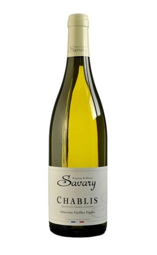 Савари Шабли Селексьон Вьей Винь 2018 0.75 л фото вино Savary Chablis Selection Vieilles Vignes 2018 0,75 л