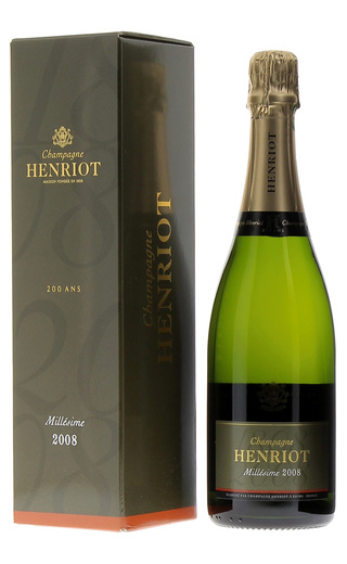 Энрио Миллезим Брют 2008 0.75 л фото шампанское Henriot Millesime Brut 2008 0,75 л
