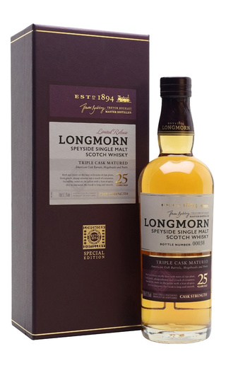 Виски Longmorn 25 Year Old 0,7 л