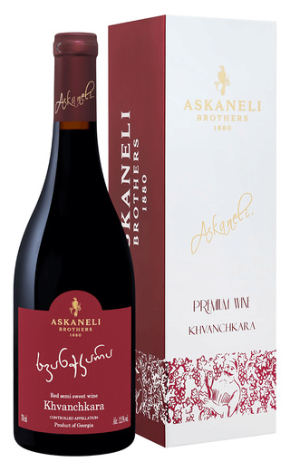 Братья Асканели Хванчкара 2018 0.75 л фото вино Askaneli Brothers Khvanchkara 2018 0,75 л