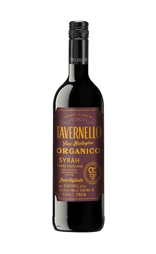 Тавернелло Сира Органико 0.75 л фото вино Tavernello Organico Syrah 0,75 л