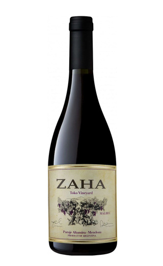 Заха Токо Виньярд Мальбек 2018 0.75 л фото вино Zaha Toko Vineyard Malbec 2018 0,75 л