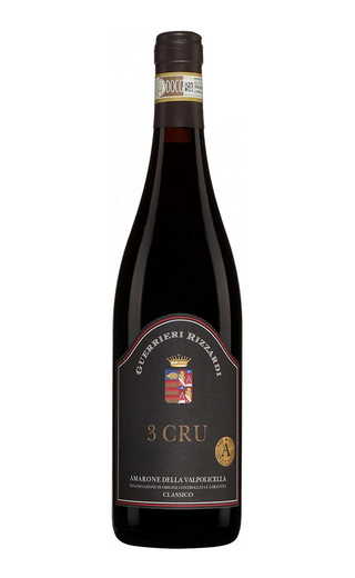 фото вино Guerrieri Rizzardi 3 Cru Amarone della Valpolicella Classico 2016 0,75 л