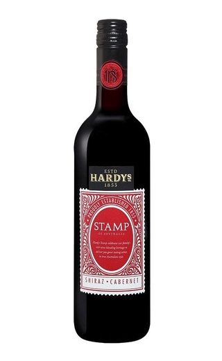 Хардис Стемп Шираз Каберне 2020 0.75 л фото вино Hardys Stamp Shiraz Cabernet 2020 0,75 л