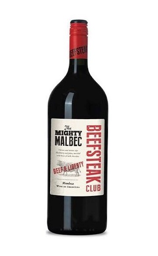 Бифстейк Клаб Стейк и Свобода Мальбек 1.5 л фото вино Beefsteak Club Beef and Liberty Malbec 1,5 л