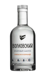 Волковский Крафтовый Самогон Апельсин и Кориандр 0,5 л