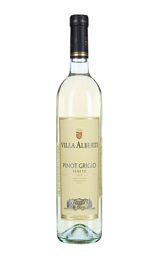 Вилла Альберти Пино Гриджо Венето 2020 0.75 л фото вино Villa Alberti Pinot Grigio Veneto 2020 0,75 л