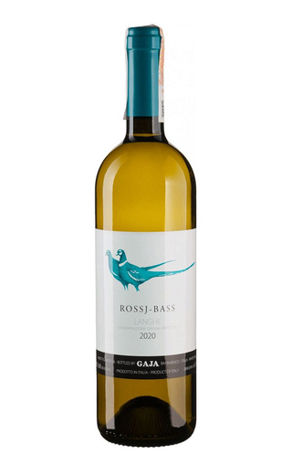 Анжело Гайя Росси-Басс Шардоне 2020 0.75 л фото вино Angelo Gaja Rossj-Bass Chardonnay 2020 0,75 л