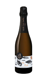 Игристое вино Кок т'э бэль Волошин Пино Нуар Шардоне Розе Кюве №5 0,75 л