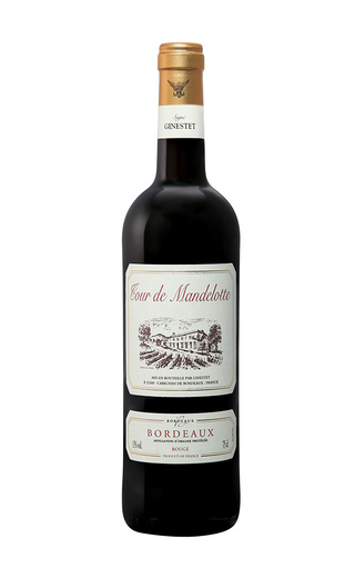 Вино Tour de Mandelotte Bordeaux Rouge 2020 0,75 л