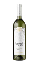 Вино Крымский Погребок Белое Полусладкое 0,75 л
