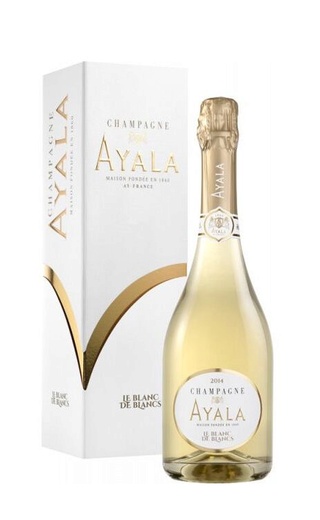 Айяла Блан де Блан Брют 2014 0.75 л фото шампанское Ayala Blanc de Blancs Brut 2014 0,75 л