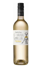 Вино Le Curieux Sommelier Chardonnay 2020 0,75 л