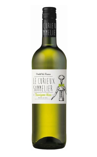 Ле Кюрье Сомелье Совиньон Блан 2020 0.75 л фото вино Le Curieux Sommelier Sauvignon Blanc 2020 0,75 л