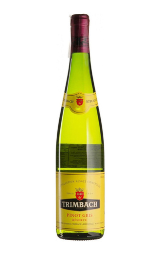 Тримбах Пино Гри Резерв Эльзас 2019 0.75 л фото вино Trimbach Pinot Gris Reserve Alsace 2019 0,75 л