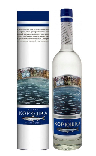 Корюшка 0.5 л фото водка Korushka 0,5 л