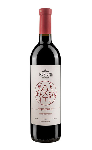Басиани Напареули 2019 0.75 л фото вино Basiani Napareuli 2019 0,75 л