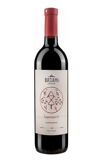 Басиани Саперави 2020 0.75 л фото вино Basiani Saperavi 2020 0,75 л