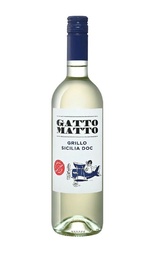 Вино Villa degli Olmi Gatto Matto Grillo Sicilia 2020 0,75 л