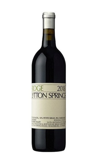 Вино Ridge Vineyards Lytton Springs 2019 0,75 л