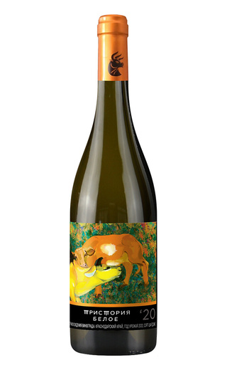 Вино Тристория Белое 2020 0,75 л