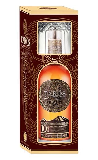 Тарос 10 Лет 0.5 л фото коньяк Taros 10 Years Old 0,5 л