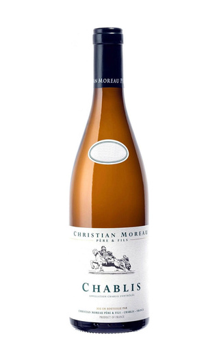 Вино Christian Moreau Chablis 2020 0,75 л