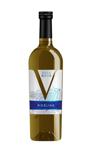 Вилла Крым Рислинг 0.75 л фото вино Villa Krim Riesling 0,75 л