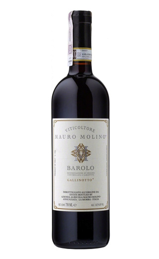 Вино Mauro Molino Gallinotto Barolo 2018 0,75 л