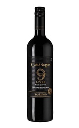 Вино San Pedro Gato Negro 9 Lives Cabernet Sauvignon Reserve 2021 0,75 л