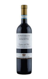 Вино Cantine Povero Monferrato Capitano del Palio Dolcetto 2020 0,75 л
